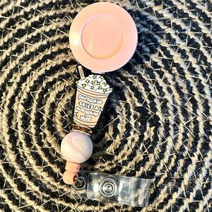 Pumpkin Spice Badge Reel